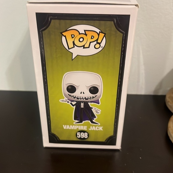 Brand New The Nightmare Before Christmas Funko Pop Vampire Jack Glow in the Dark - Picture 4 of 4